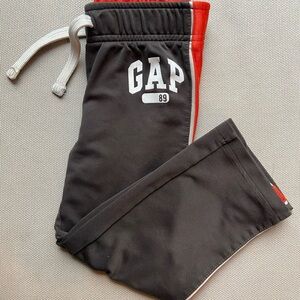 GAP Gray and Orange Sweatpants